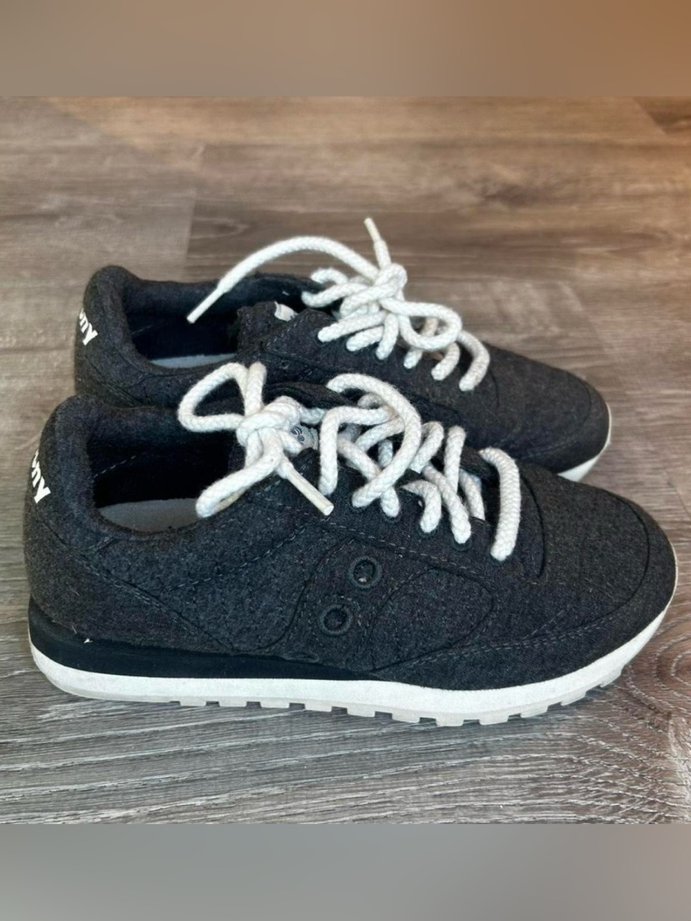 Saucony Dark Gray Lace-Up Sneakers
